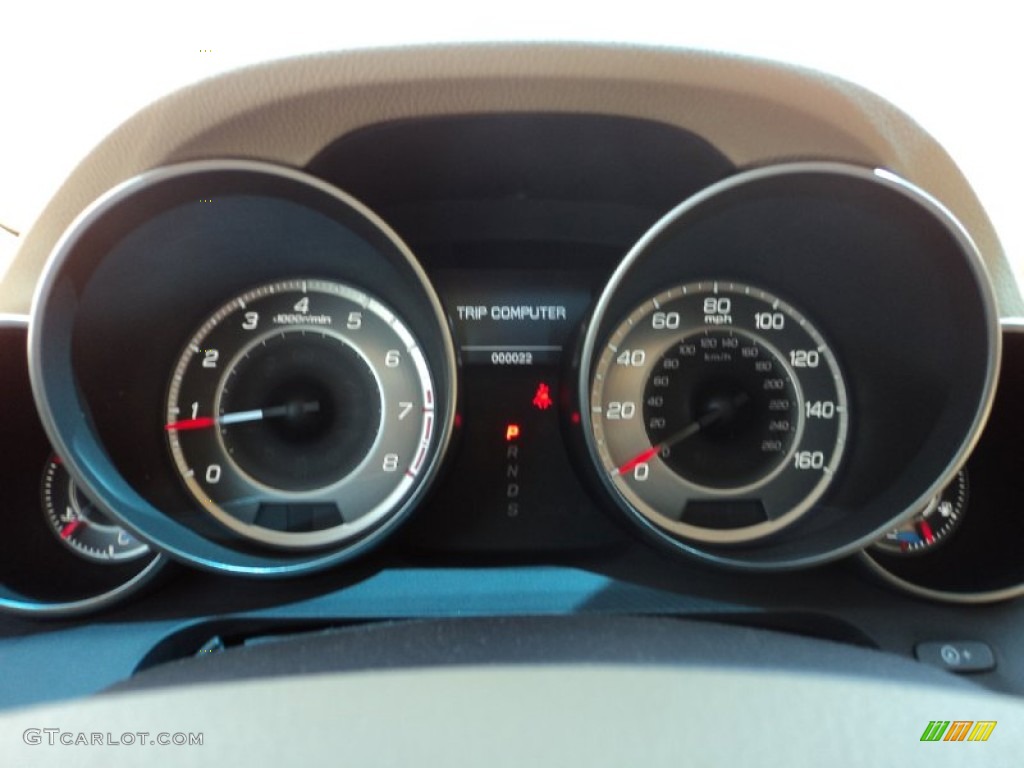 2011 Acura MDX Technology Gauges Photo #50922045