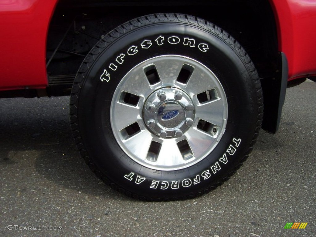 2008 Ford F250 Super Duty XLT Regular Cab 4x4 Wheel Photo #50922600