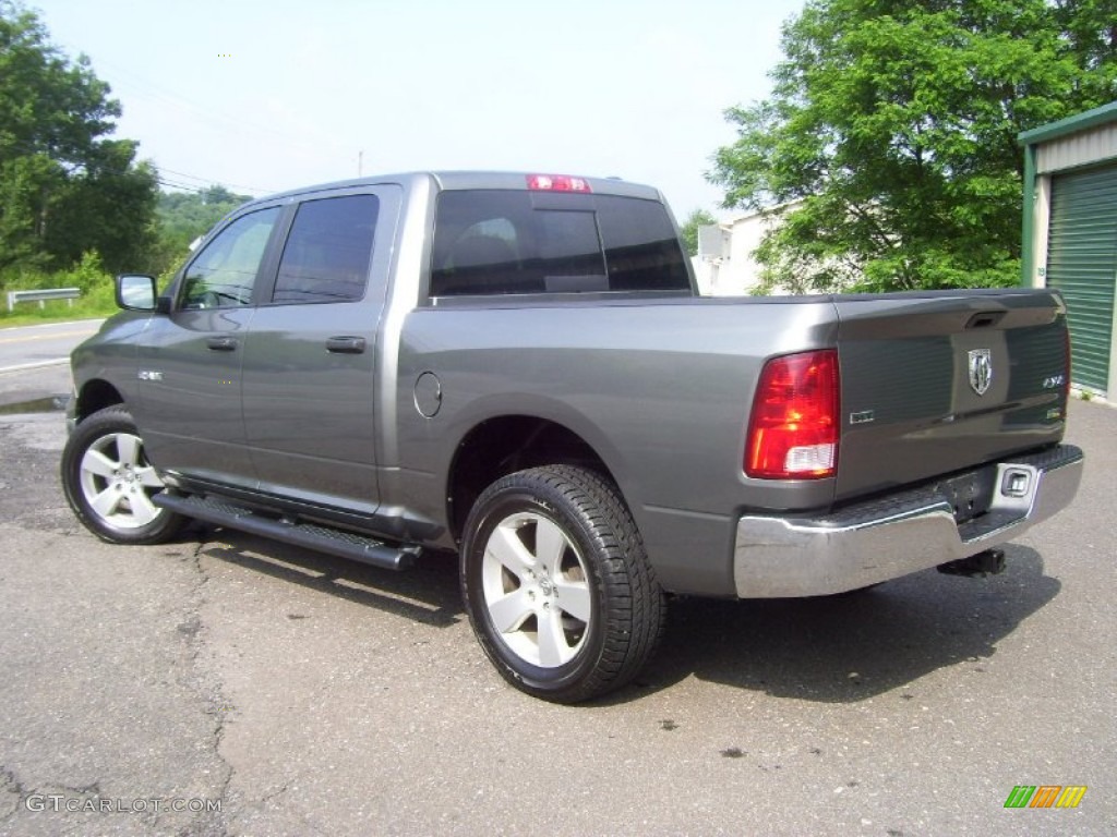 Mineral Gray Metallic 2009 Dodge Ram 1500 SLT Crew Cab 4x4 Exterior Photo #50922690
