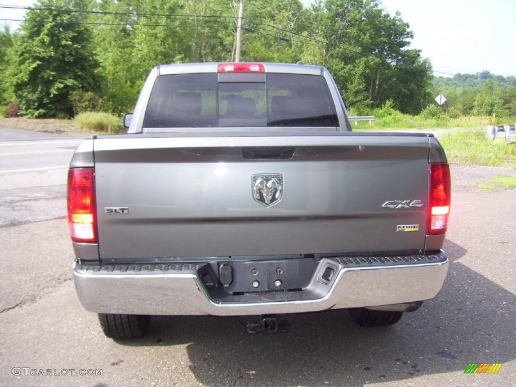 2009 Ram 1500 SLT Crew Cab 4x4 - Mineral Gray Metallic / Dark Slate/Medium Graystone photo #6