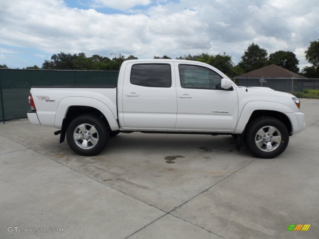 Super White 2011 Toyota Tacoma V6 TRD Sport PreRunner Double Cab Exterior Photo #50923032