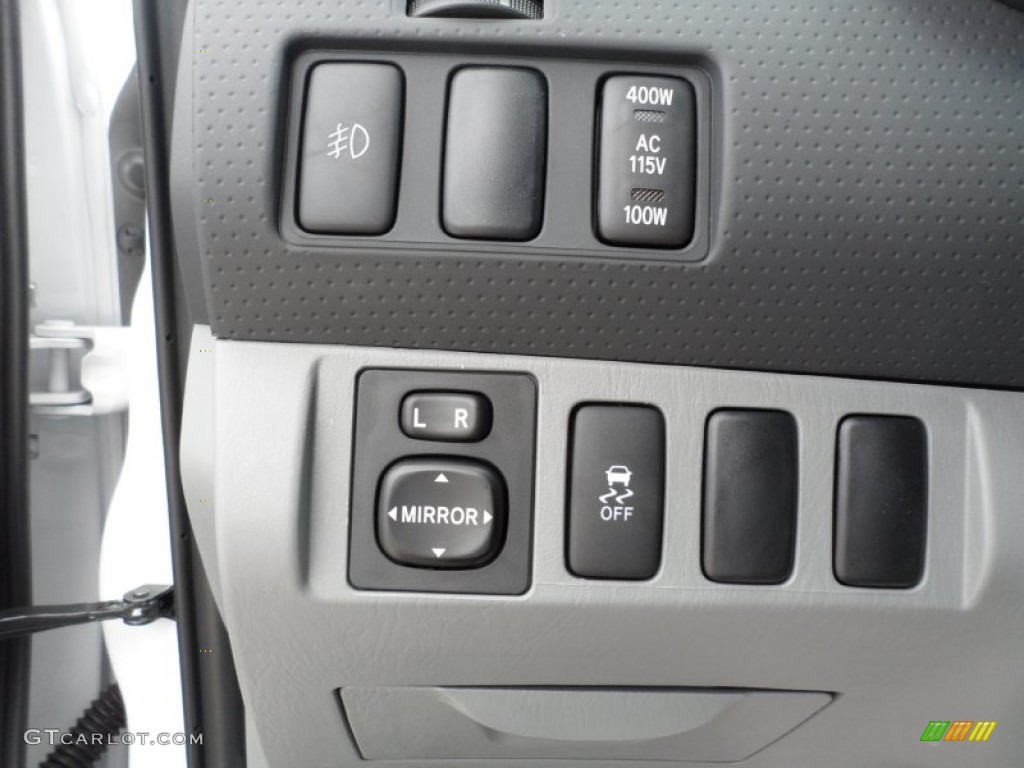 2011 Toyota Tacoma V6 TRD Sport PreRunner Double Cab Controls Photo #50923471