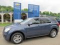 2011 Twilight Blue Metallic Chevrolet Equinox LT AWD  photo #1