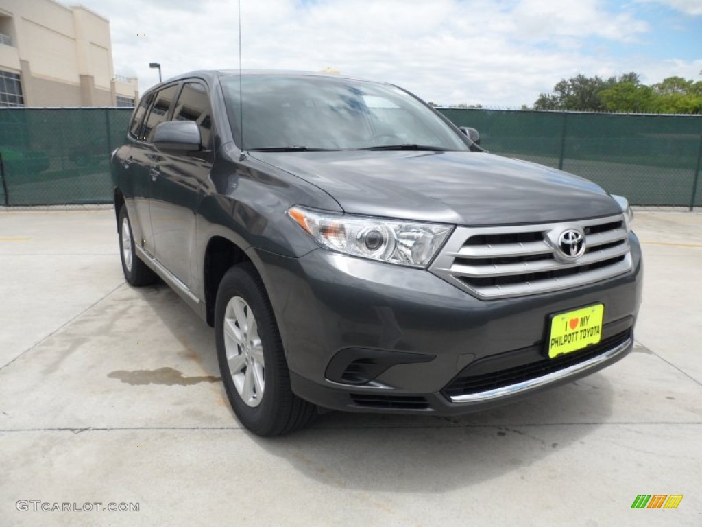 Magnetic Gray Metallic Toyota Highlander