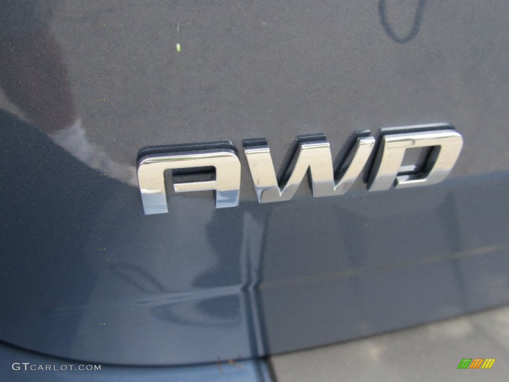 2011 Equinox LT AWD - Twilight Blue Metallic / Light Titanium/Jet Black photo #9