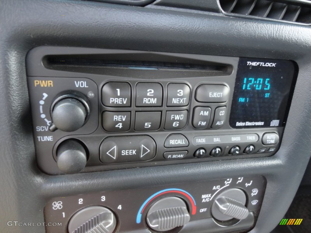 2001 Chevrolet S10 LS Regular Cab Controls Photo #50923734