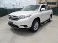 2011 Blizzard White Pearl Toyota Highlander V6  photo #7