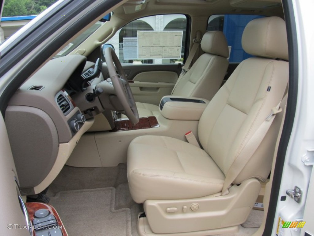Dark Cashmere/Light Cashmere Interior 2011 Chevrolet Avalanche LTZ 4x4 Photo #50924256