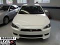 2009 Wicked White Satin Mitsubishi Lancer ES  photo #2