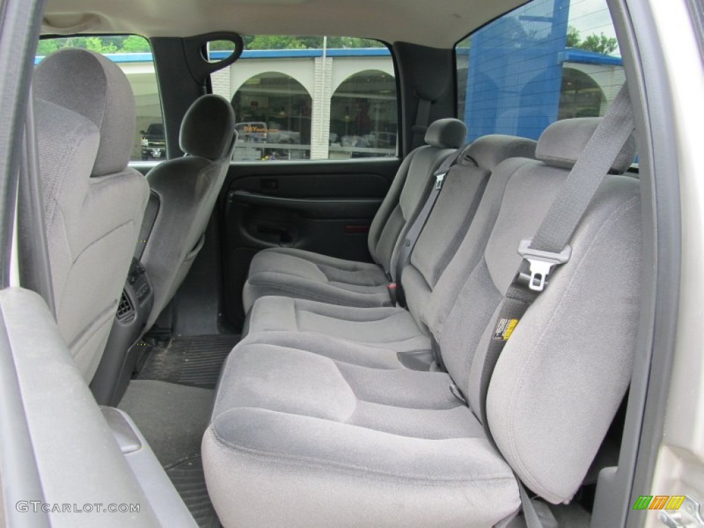 Pewter Interior 2006 GMC Sierra 2500HD SLE Crew Cab 4x4 Photo #50925828