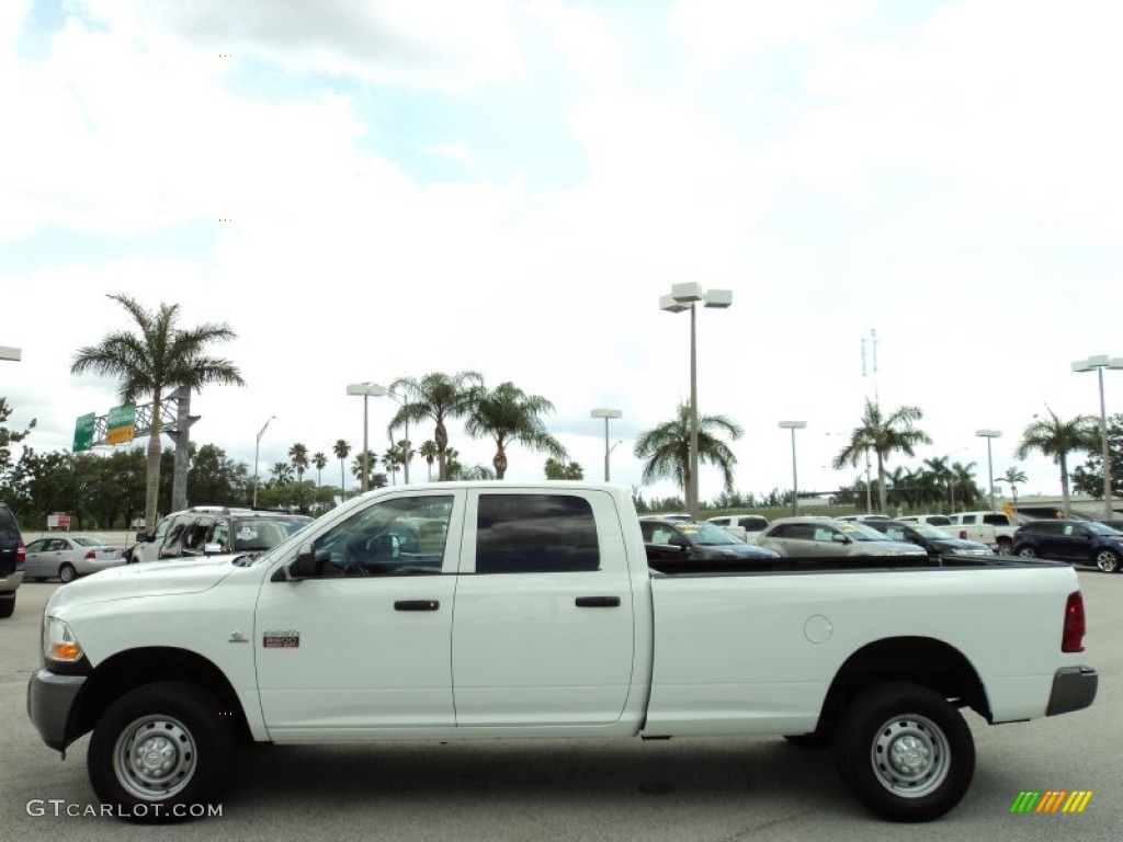 Bright White 2011 Dodge Ram 3500 HD ST Crew Cab 4x4 Exterior Photo #50927406