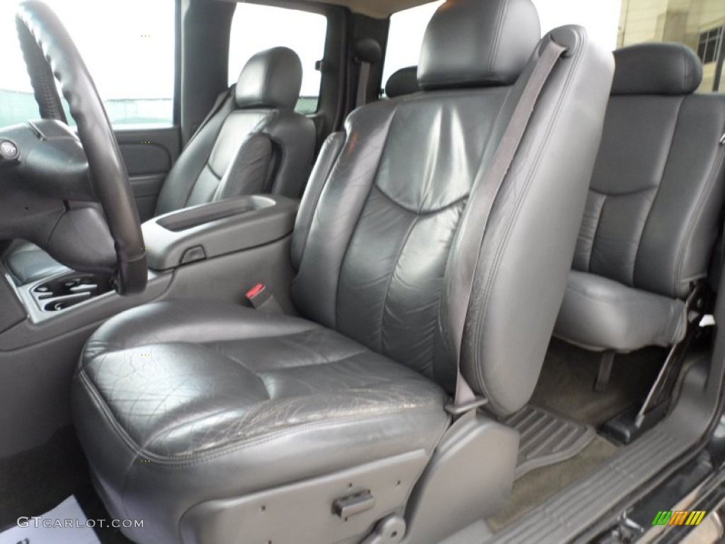 Dark Charcoal Interior 2003 Chevrolet Silverado 2500HD LS Extended Cab 4x4 Photo #50927523