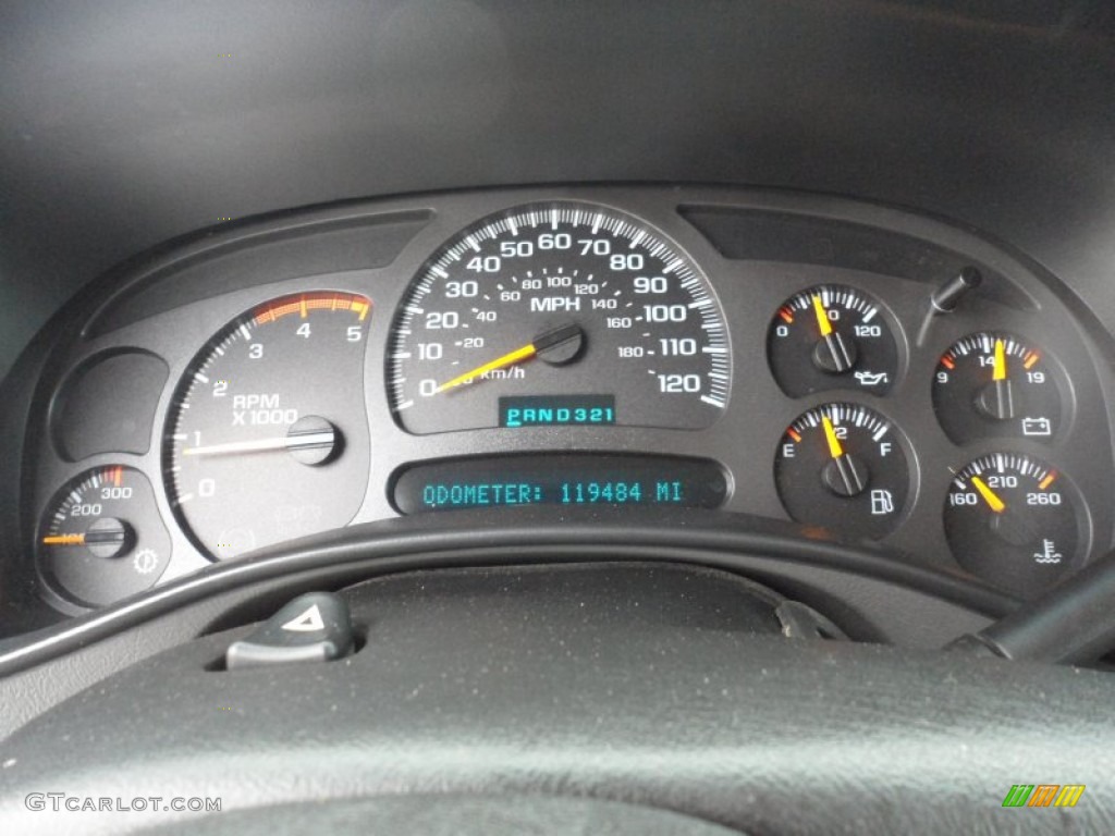 2003 Chevrolet Silverado 2500HD LS Extended Cab 4x4 Gauges Photo #50927673