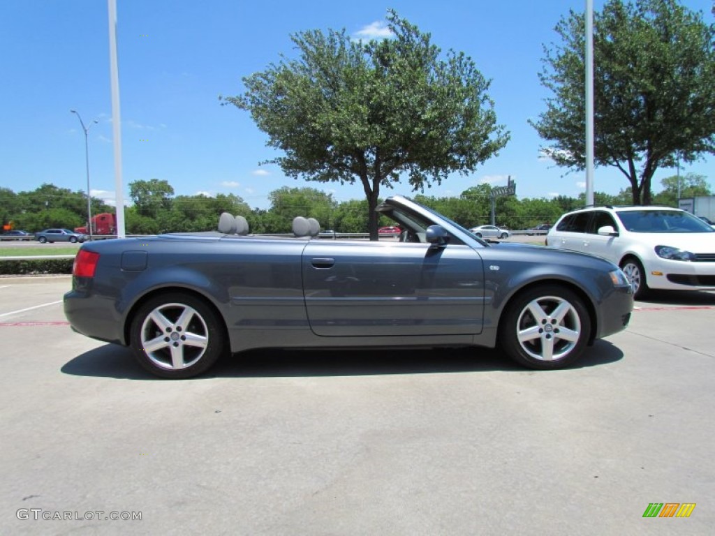 Steel Grey Metallic 2004 Audi A4 3.0 Cabriolet Exterior Photo #50927934