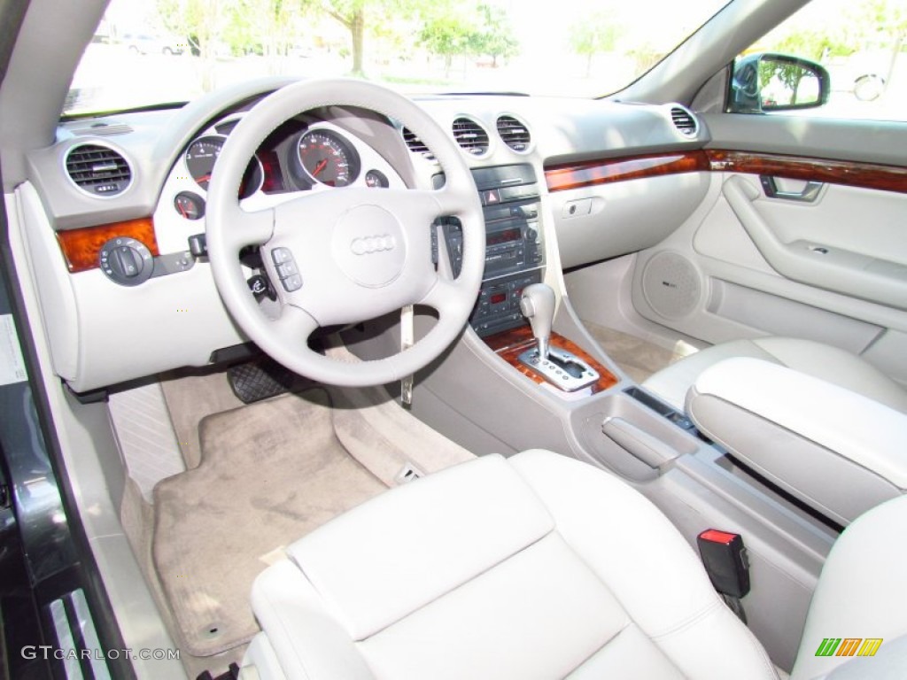 Platinum Interior 2004 Audi A4 3.0 Cabriolet Photo #50928060