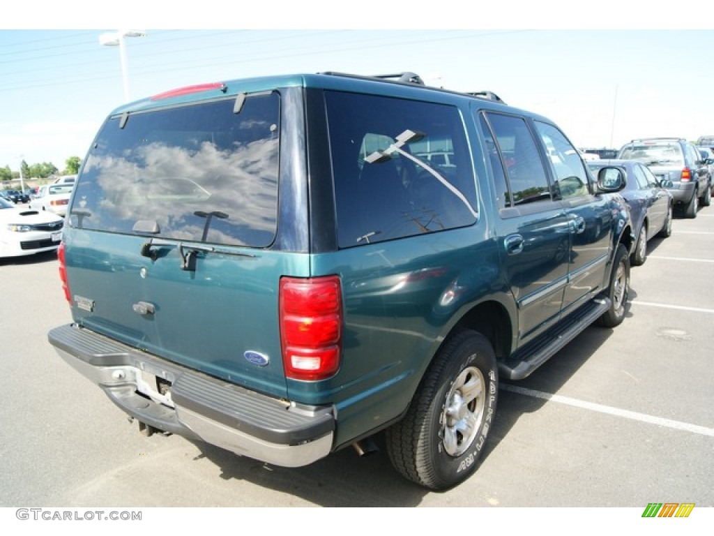 1998 Expedition XLT 4x4 - Pacific Green Metallic / Medium Graphite photo #2