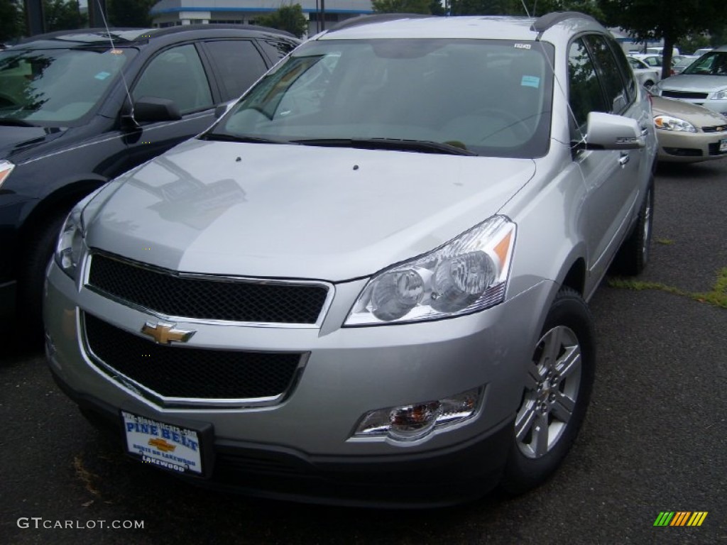 2011 Traverse LT AWD - Silver Ice Metallic / Ebony/Ebony photo #1