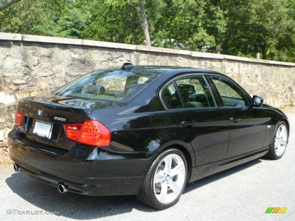 2010 3 Series 335i Sedan - Jet Black / Black photo #4