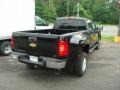 2011 Black Chevrolet Silverado 3500HD LTZ Crew Cab 4x4 Dually  photo #2