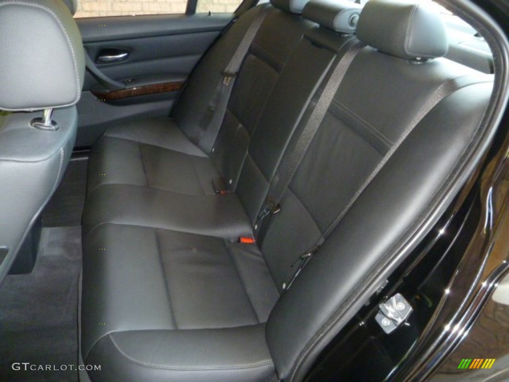 2010 3 Series 335i Sedan - Jet Black / Black photo #26