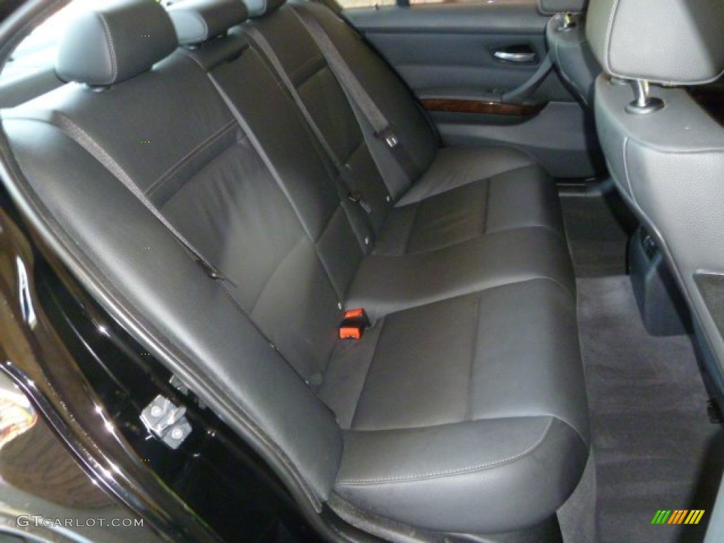 Black Interior 2010 BMW 3 Series 335i Sedan Photo #50929188
