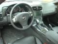 Ebony Black Prime Interior Photo for 2011 Chevrolet Corvette #50929215