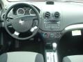 2011 Chevrolet Aveo Charcoal Interior Dashboard Photo