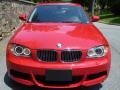 2010 Crimson Red BMW 1 Series 135i Coupe  photo #2