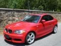 Crimson Red 2010 BMW 1 Series 135i Coupe Exterior