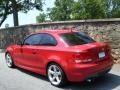 2010 Crimson Red BMW 1 Series 135i Coupe  photo #6