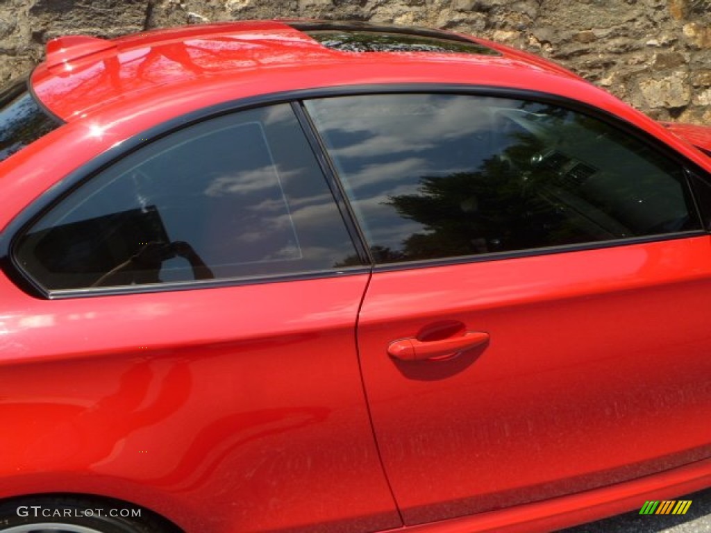 2010 1 Series 135i Coupe - Crimson Red / Black photo #15