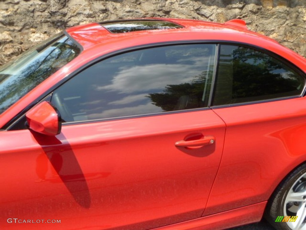 2010 1 Series 135i Coupe - Crimson Red / Black photo #18