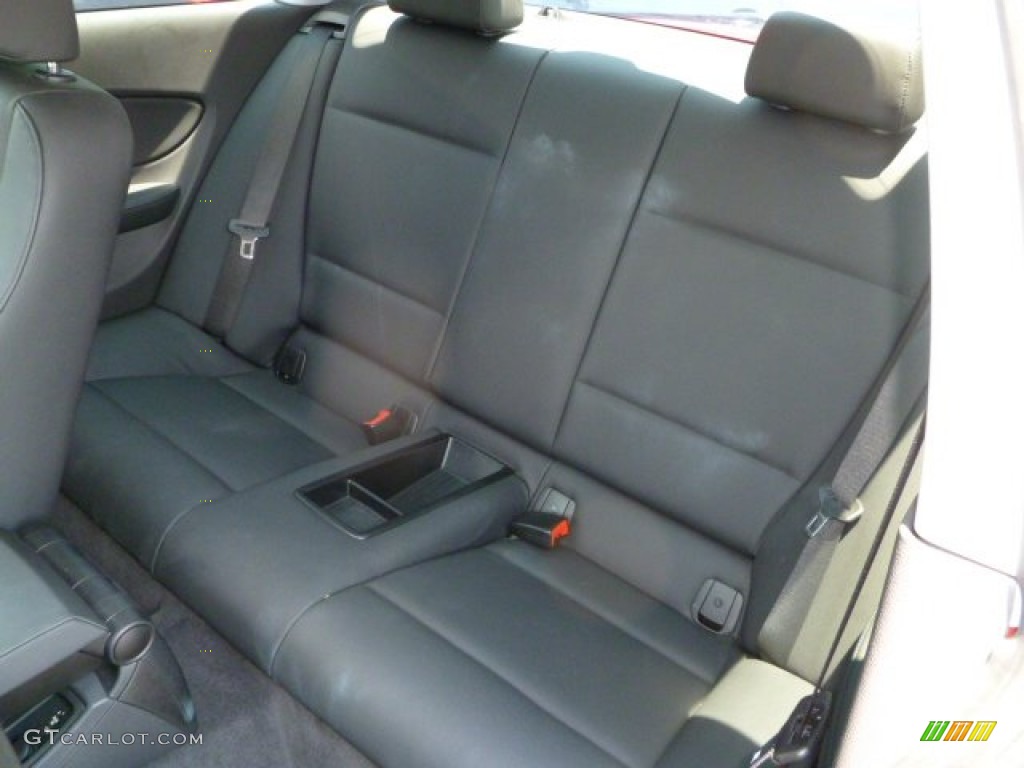 Black Interior 2010 BMW 1 Series 135i Coupe Photo #50929965