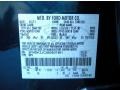 HQ: Mediterranean Blue Metallic 2011 Ford Edge SEL Color Code