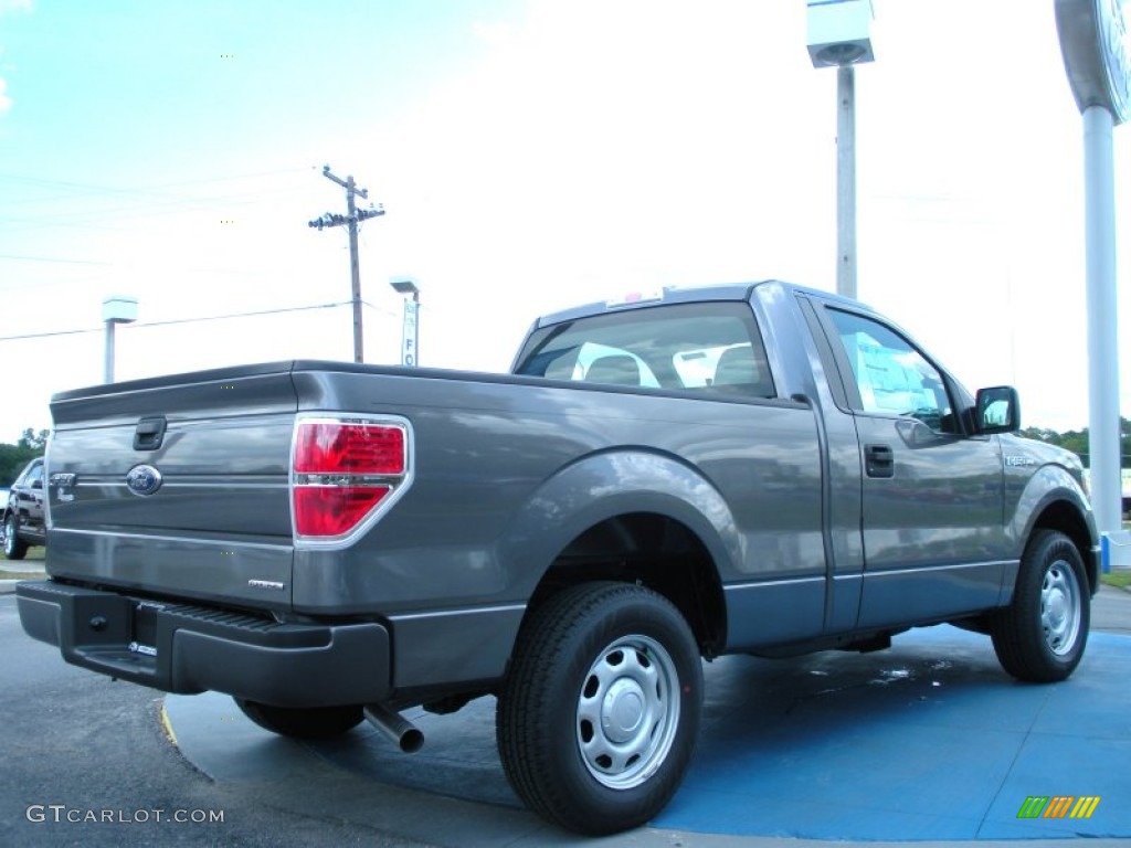 2011 F150 XL Regular Cab - Sterling Grey Metallic / Steel Gray photo #3