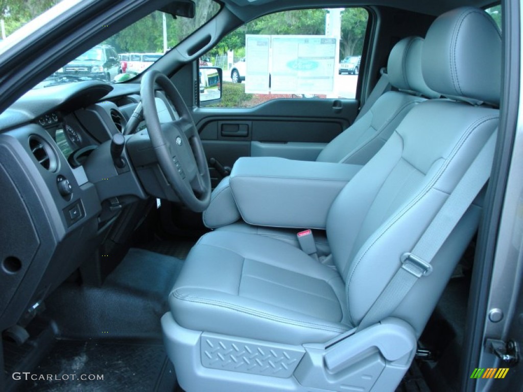 2011 F150 XL Regular Cab - Sterling Grey Metallic / Steel Gray photo #5