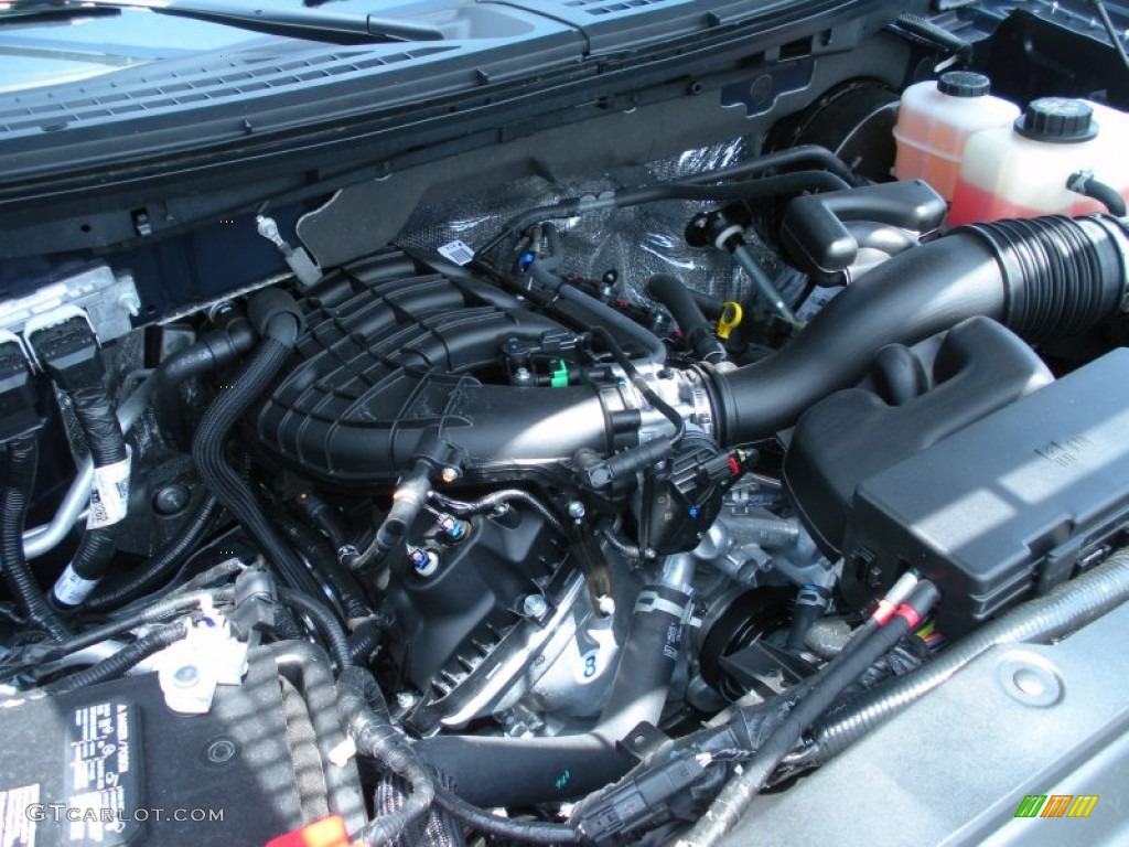 2011 Ford F150 XLT SuperCrew 3.7 Liter Flex-Fuel DOHC 24-Valve Ti-VCT V6 Engine Photo #50930832