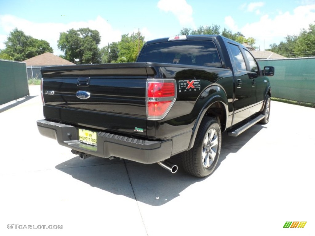 2010 F150 FX2 SuperCrew - Tuxedo Black / Black photo #3