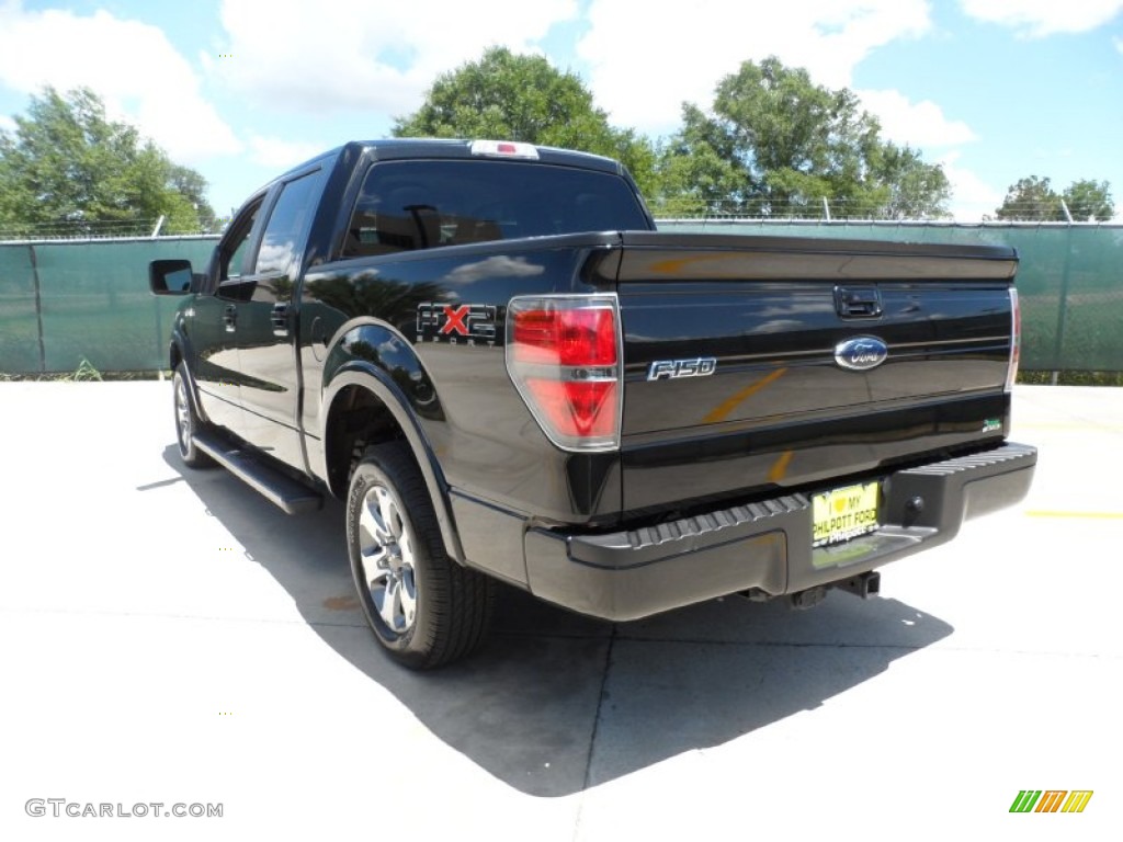 2010 F150 FX2 SuperCrew - Tuxedo Black / Black photo #5