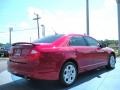 2011 Red Candy Metallic Ford Fusion SE  photo #3