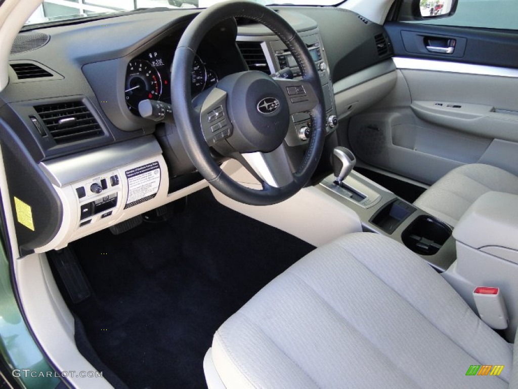 Warm Ivory Interior 2010 Subaru Outback 2.5i Premium Wagon Photo #50932233