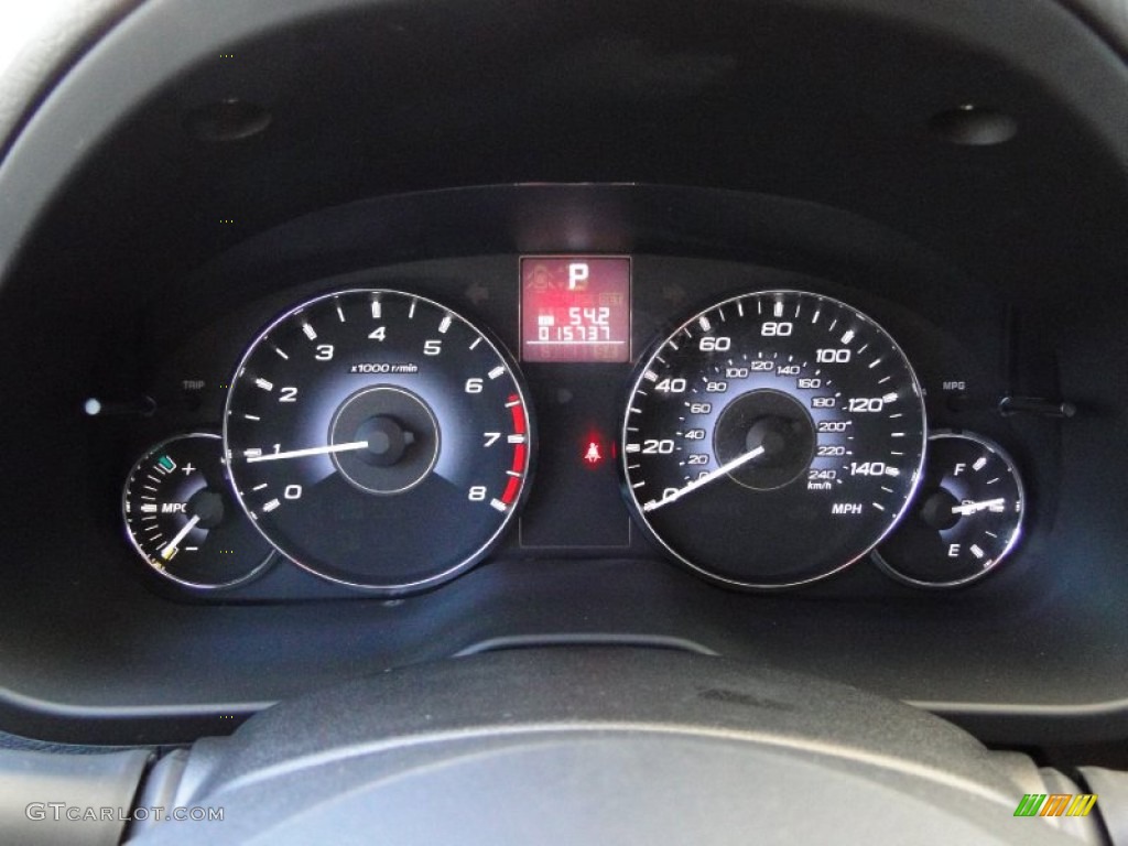 2010 Subaru Outback 2.5i Premium Wagon Gauges Photo #50932323