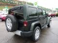 2011 Natural Green Pearl Jeep Wrangler Unlimited Sahara 4x4  photo #5