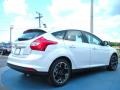 2012 White Platinum Tricoat Metallic Ford Focus Titanium 5-Door  photo #3