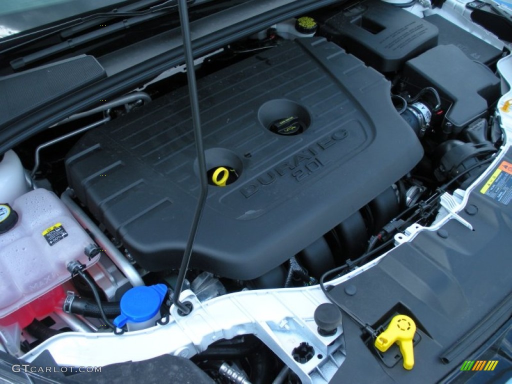 2012 Ford Focus Titanium 5-Door 2.0 Liter GDI DOHC 16-Valve Ti-VCT 4 Cylinder Engine Photo #50933247