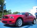 2012 Red Candy Metallic Ford Mustang V6 Coupe  photo #1