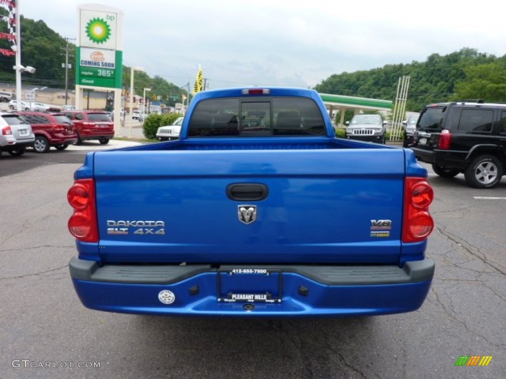 Electric Blue Pearl 2007 Dodge Dakota TRX4 Club Cab 4x4 Exterior Photo #50933304