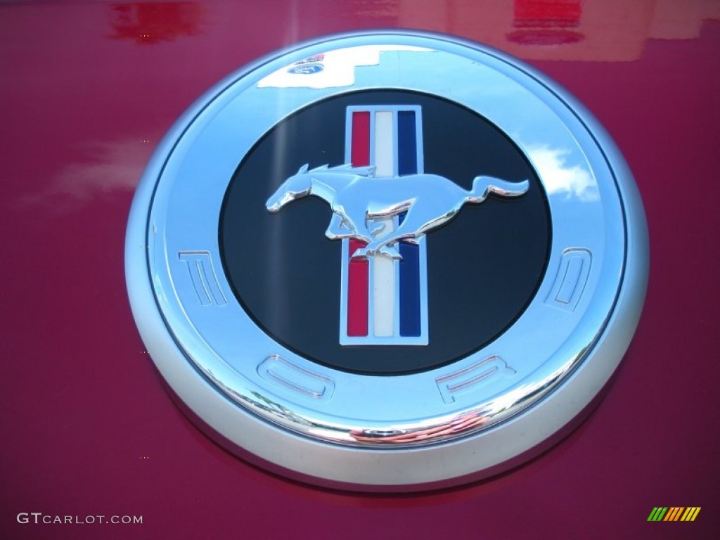 2012 Mustang V6 Coupe - Red Candy Metallic / Stone photo #4