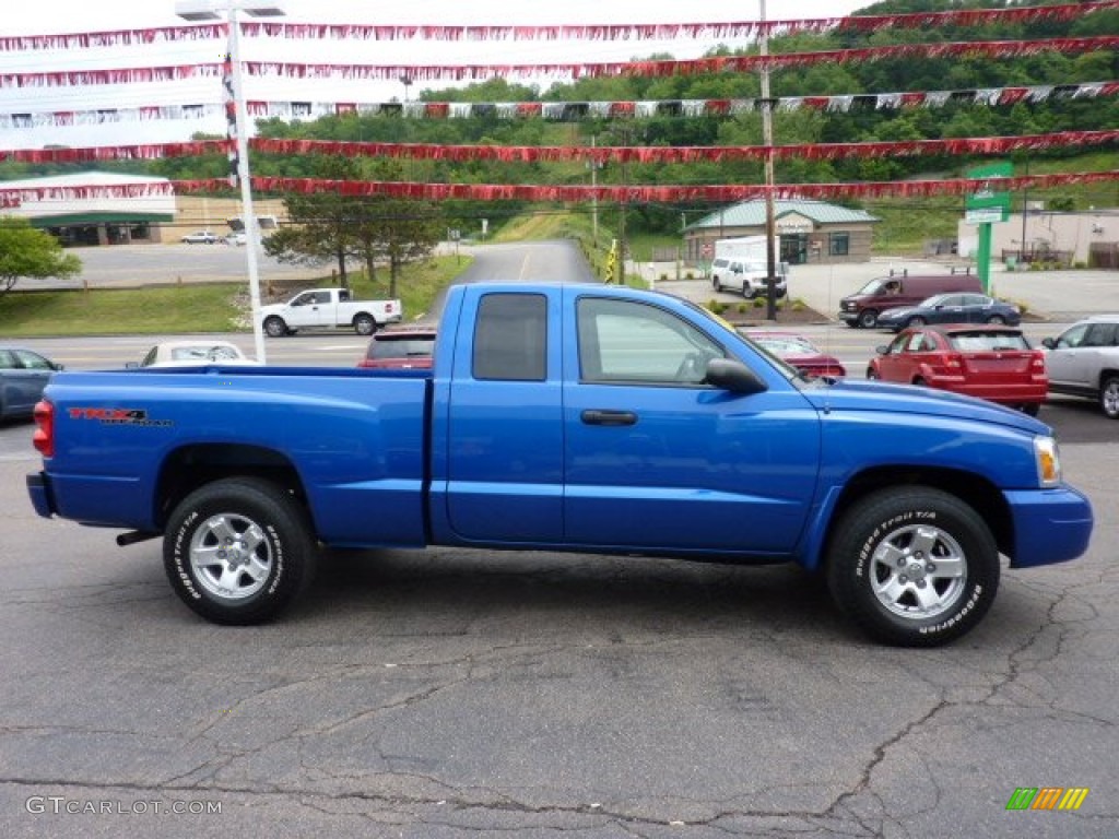 Electric Blue Pearl 2007 Dodge Dakota TRX4 Club Cab 4x4 Exterior Photo #50933334