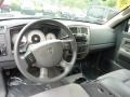 2007 Dodge Dakota Medium Slate Gray Interior Prime Interior Photo